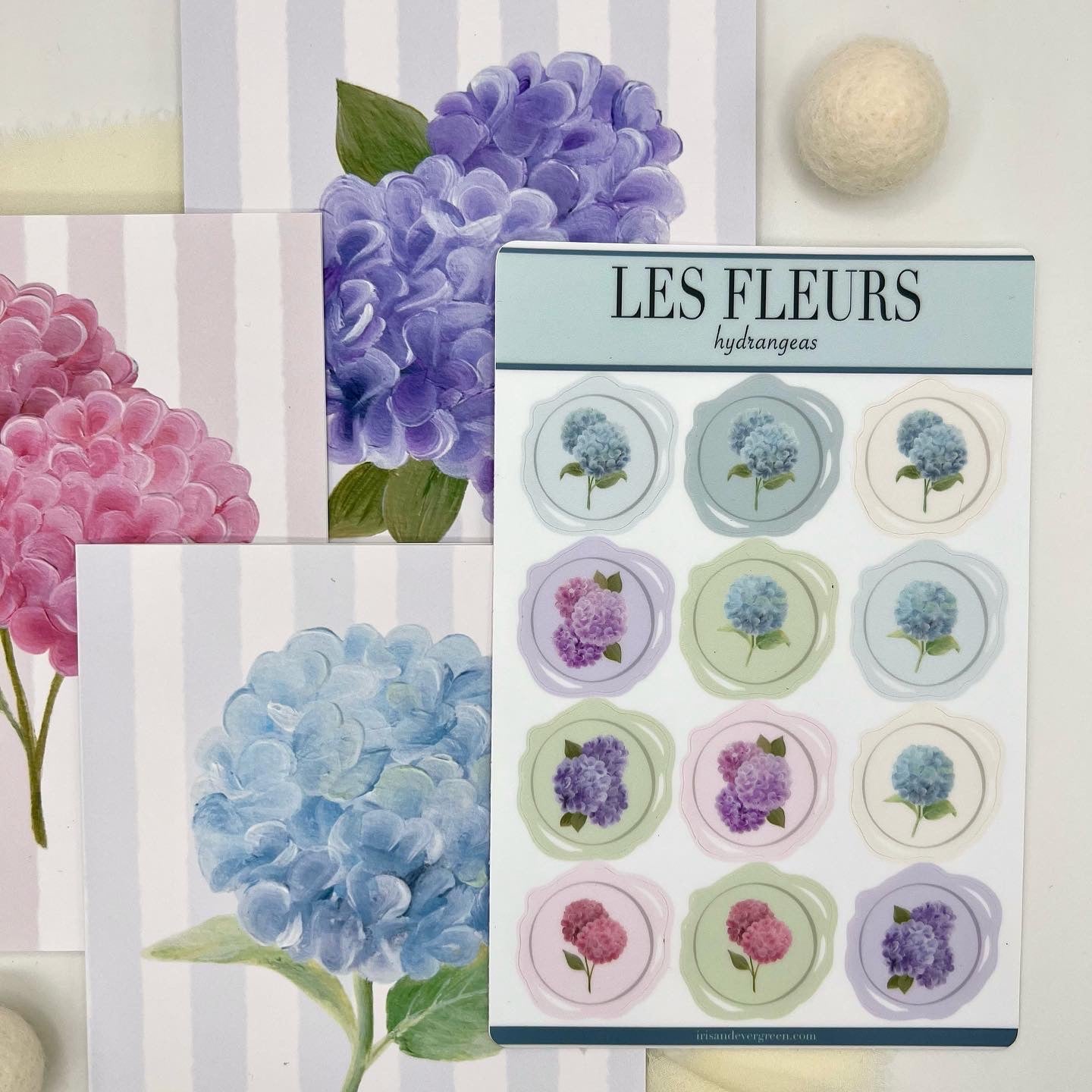 Hydrangea Greeting Card Bundle