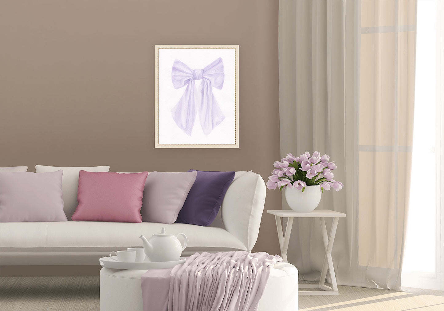 "Lady Valensole" Art Print