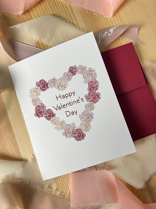 Happy Valentine's Day Greeting Card