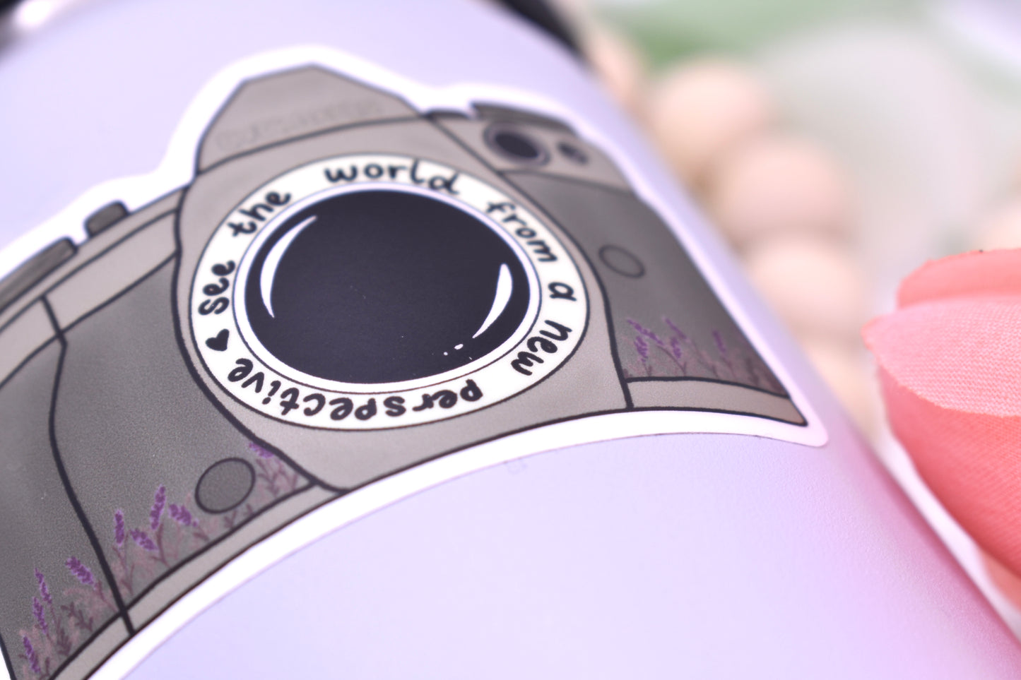 Camera Sticker, 3x2.08in