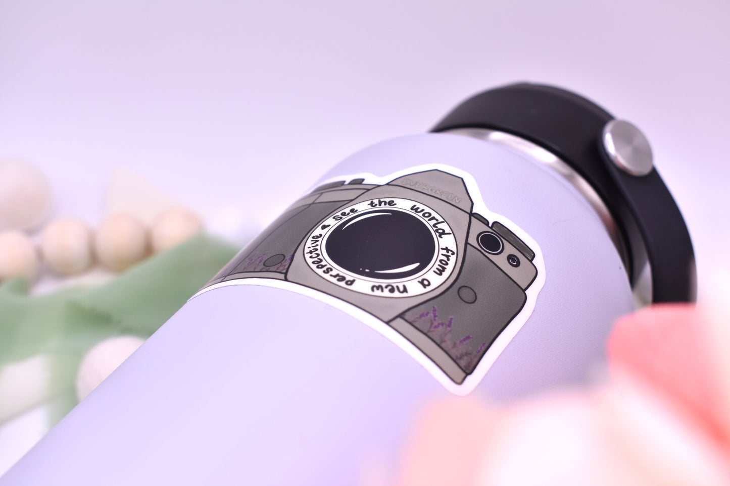 Camera Sticker, 3x2.08in