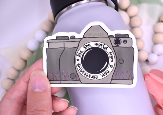 Camera Sticker, 3x2.08in