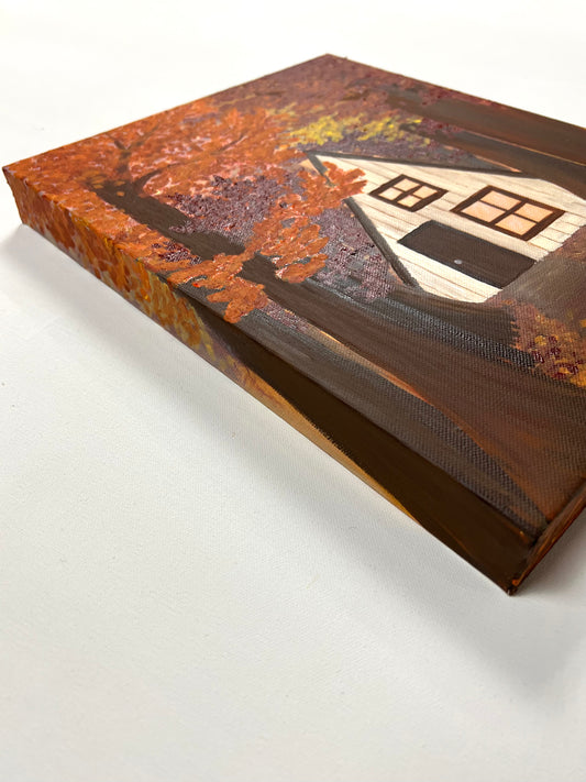 "Every Leaf Speaks Bliss To Me"- 11x14in Original Painting