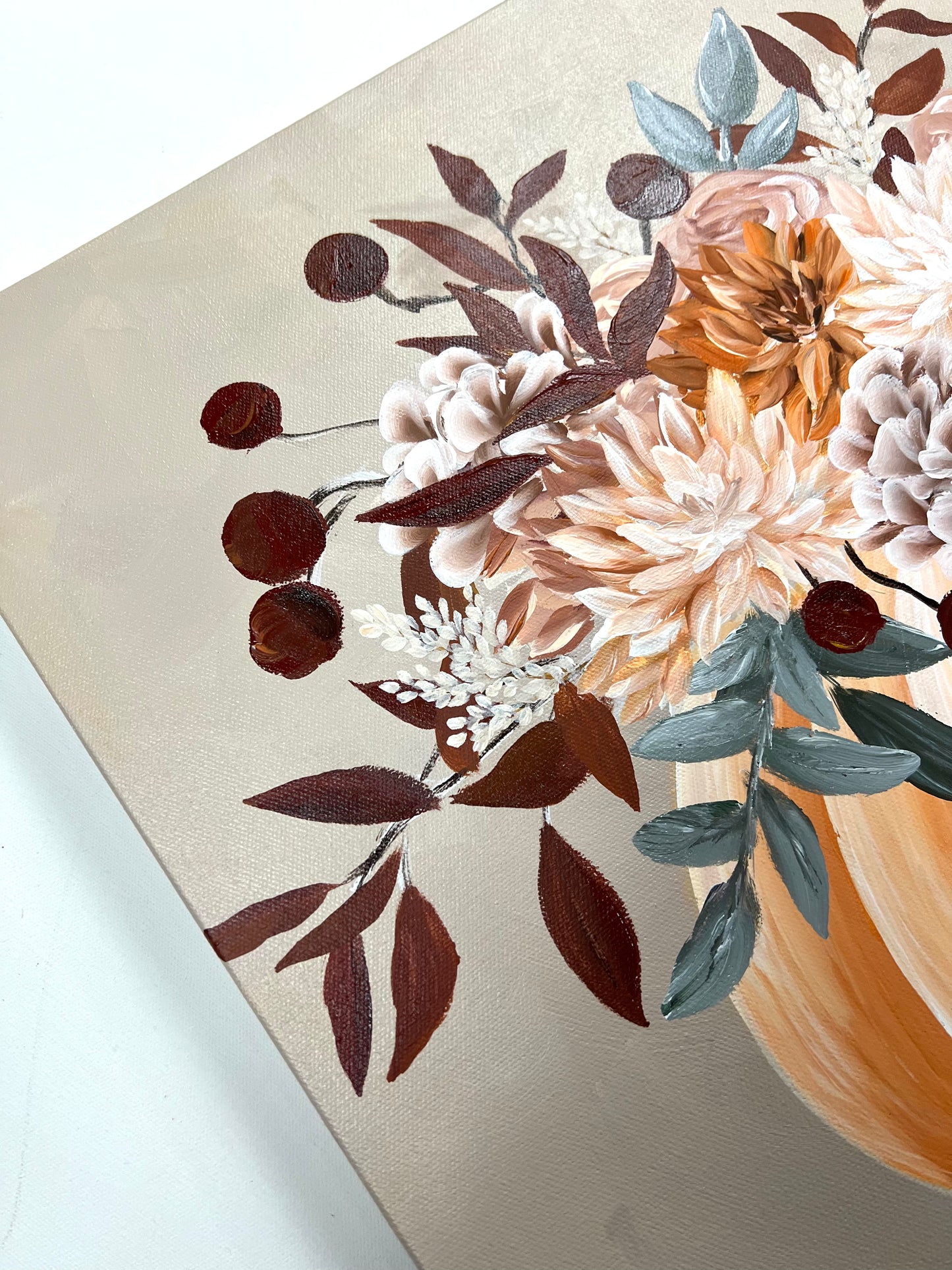 "Nothing Gold Can Stay"- 20x20in Original Painting