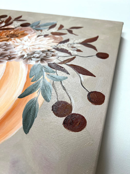 "Nothing Gold Can Stay"- 20x20in Original Painting