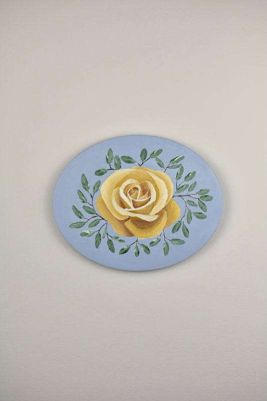 "Rosemary" - 8x10in Original Rose Painting