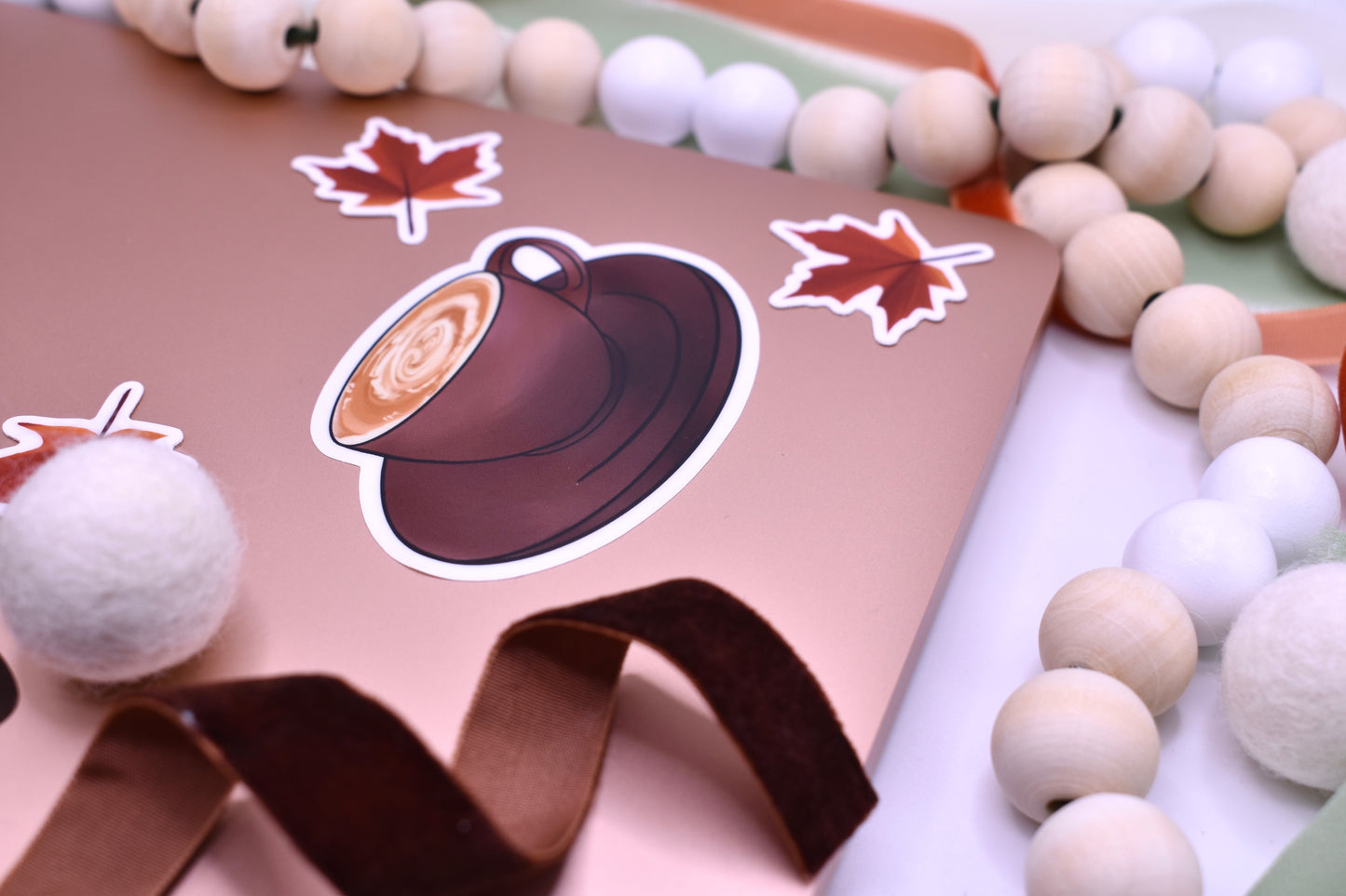 Coffee Cup Sticker, 3x2.18in