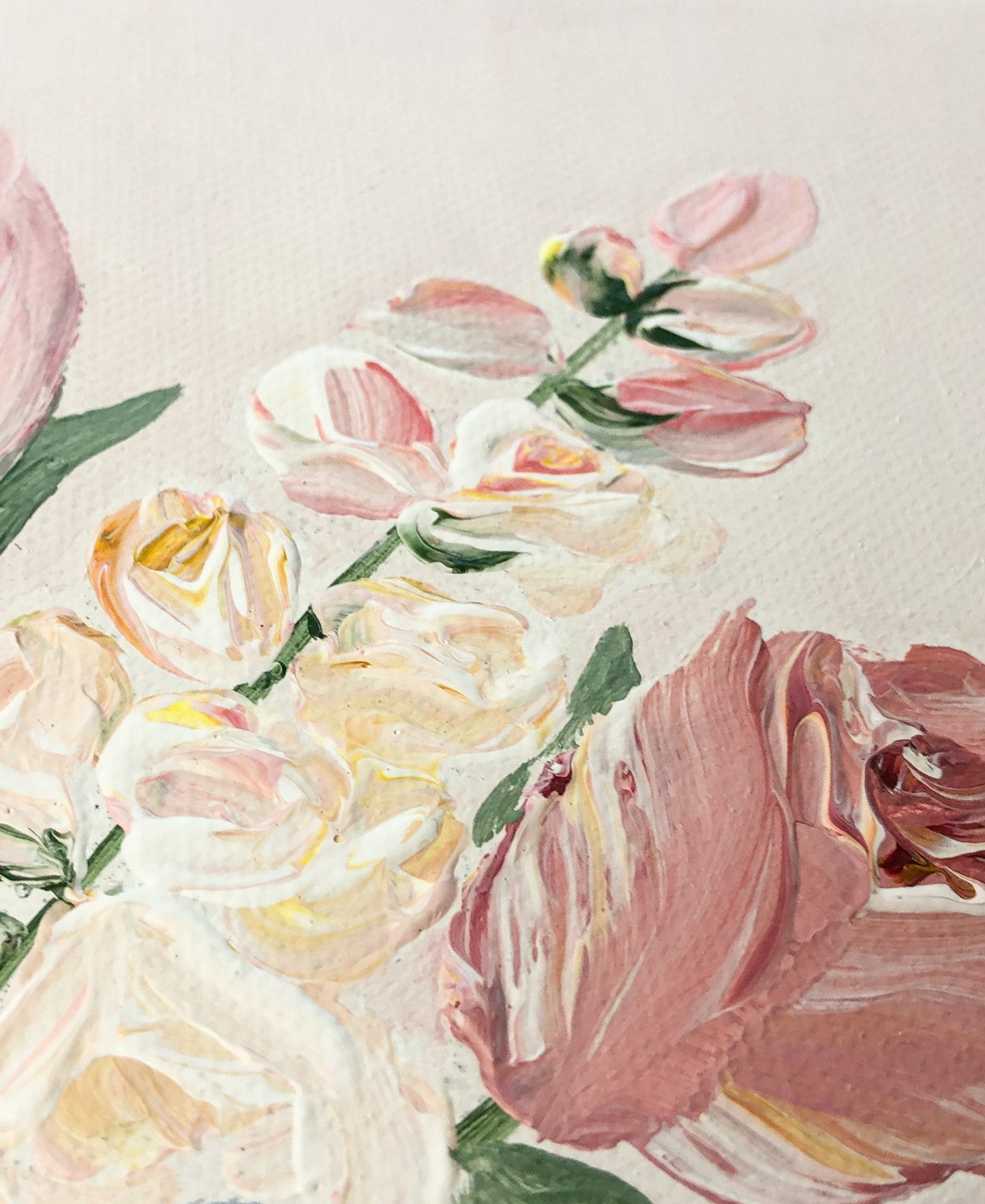 "Certainty of the Tides" - 12x12in Original Floral Painting