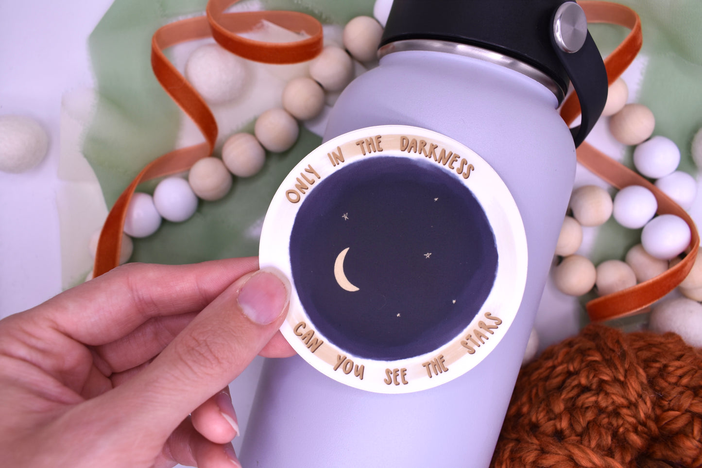 See the Stars Sticker, 3x3in