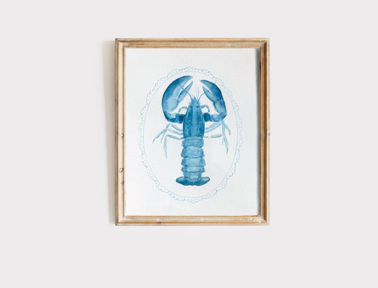 "Ross" - Lobster Art Print