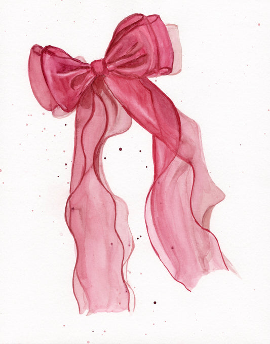 "Arabesque"| 8x10in Original Bow Painting
