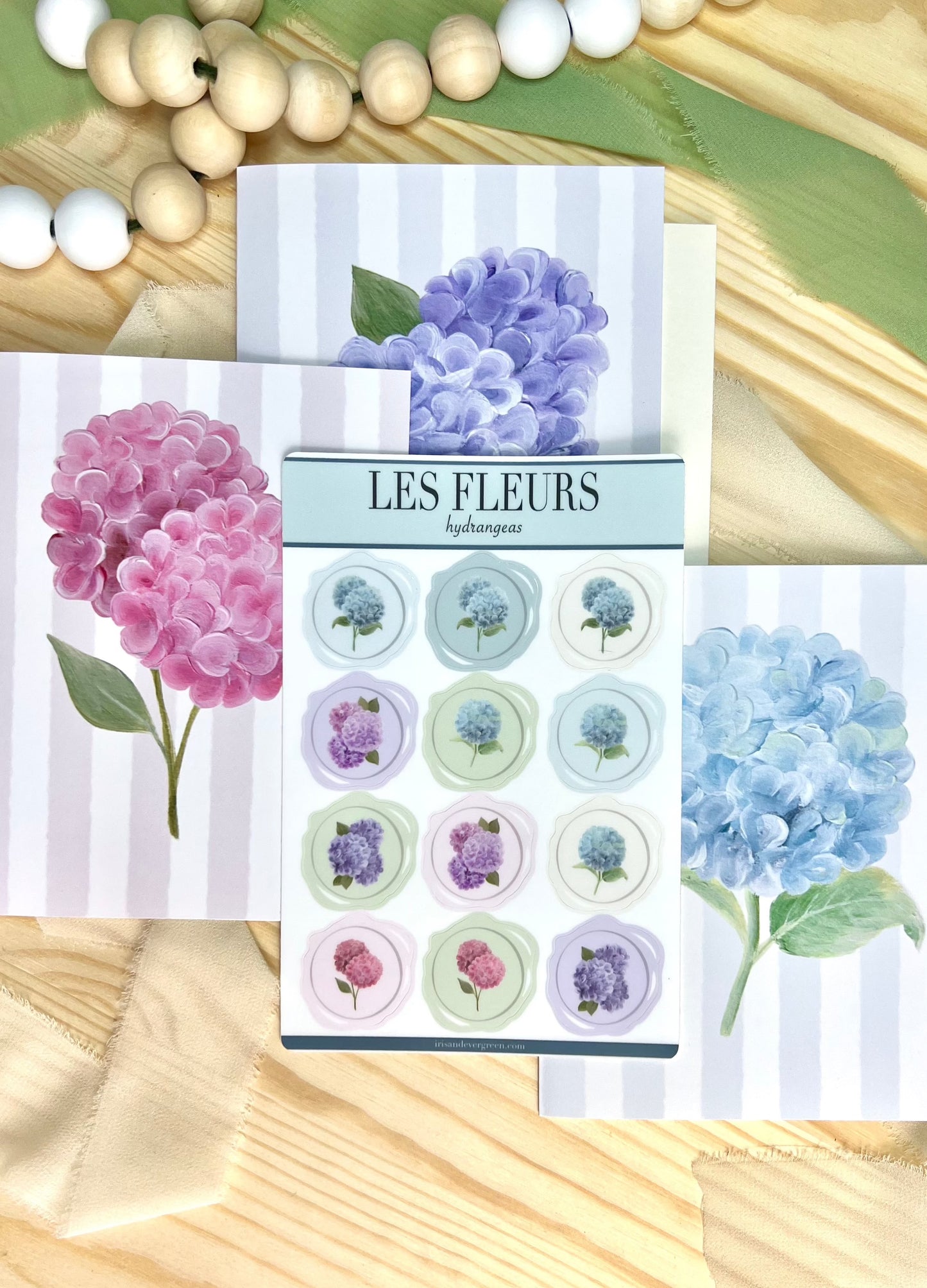 Hydrangea Greeting Card Bundle