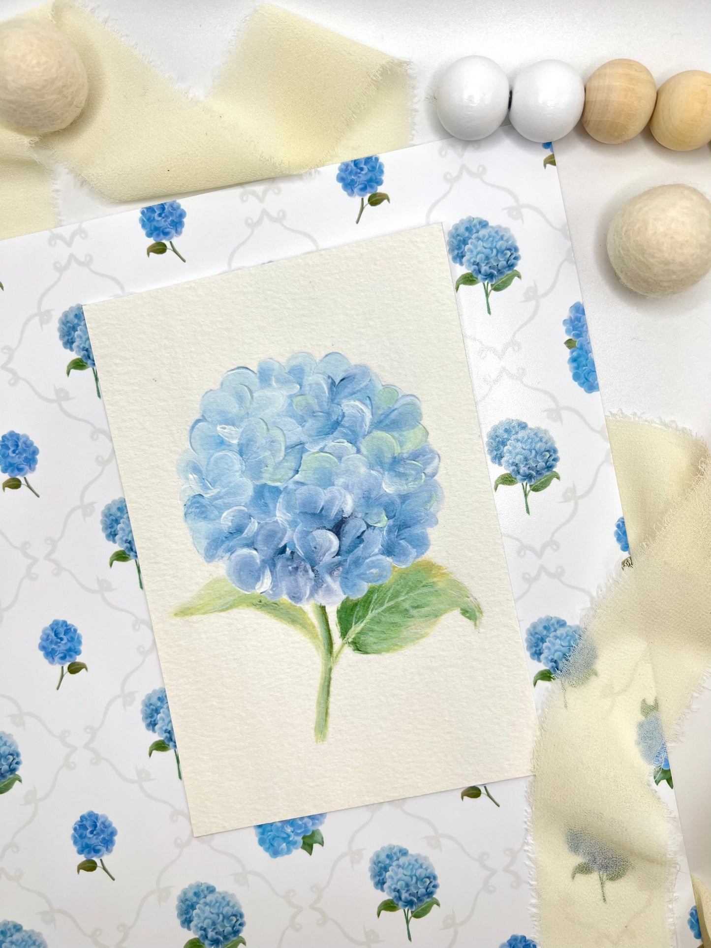 Hydrangea #4 Art Print