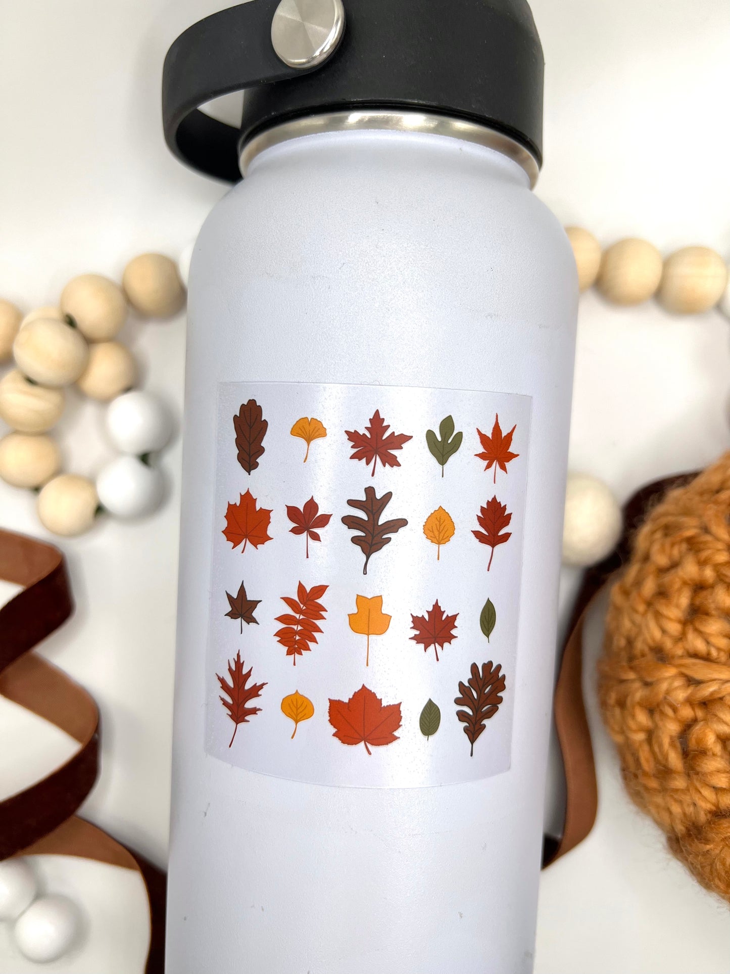 Autumn Leaves Sticker, 2.75x3in