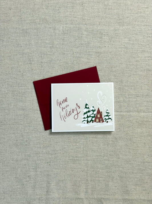 Home for the Holidays Greeting Card