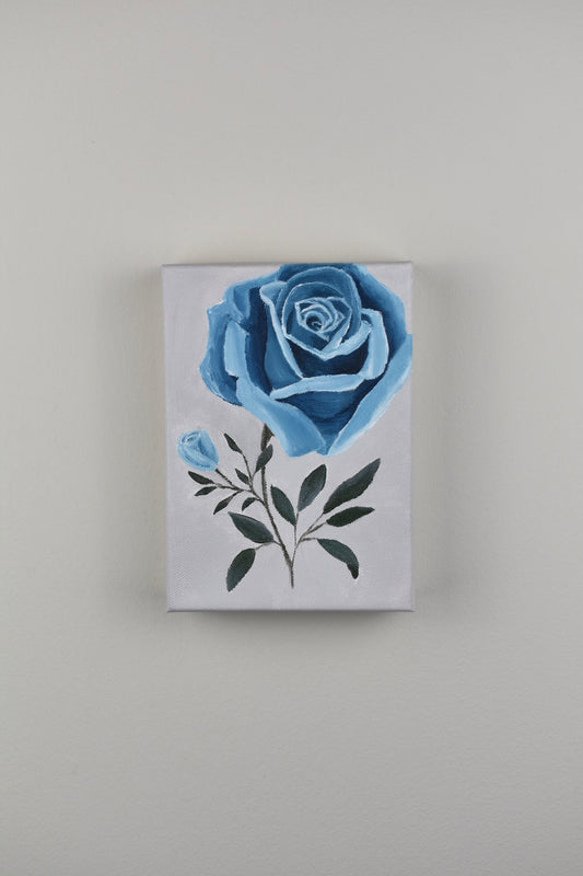 "Isla" - 5x7in Original Rose Painting