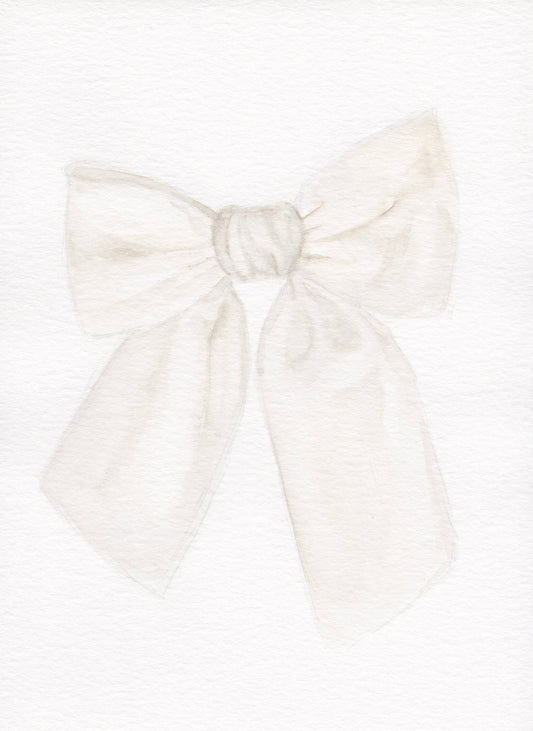 "Ghostly Scene" | 5inx7in Original Bow Painting