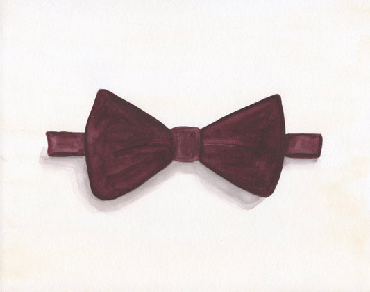 "Monsieur" | 8inx10in Original Bow Painting
