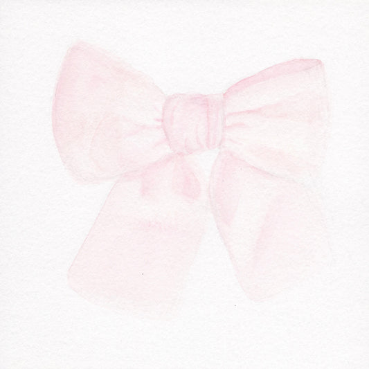 "Reverie" | 5inx5in Original Bow Painting