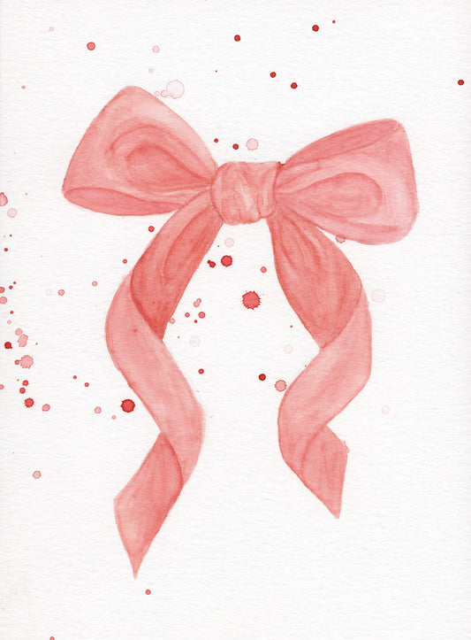 "The Chance is There"| 5x7in Original Bow Painting