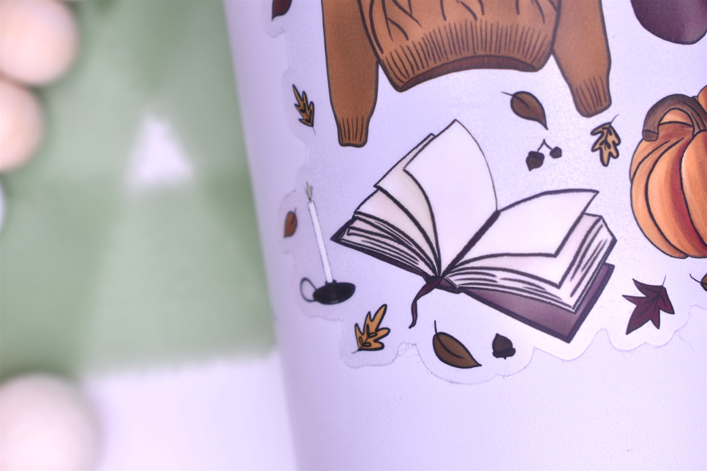 Fall Favorites Sticker, 4x3.69in