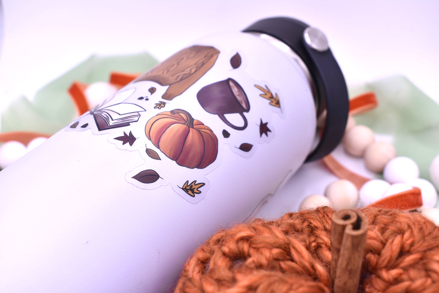 Fall Favorites Sticker, 4x3.69in