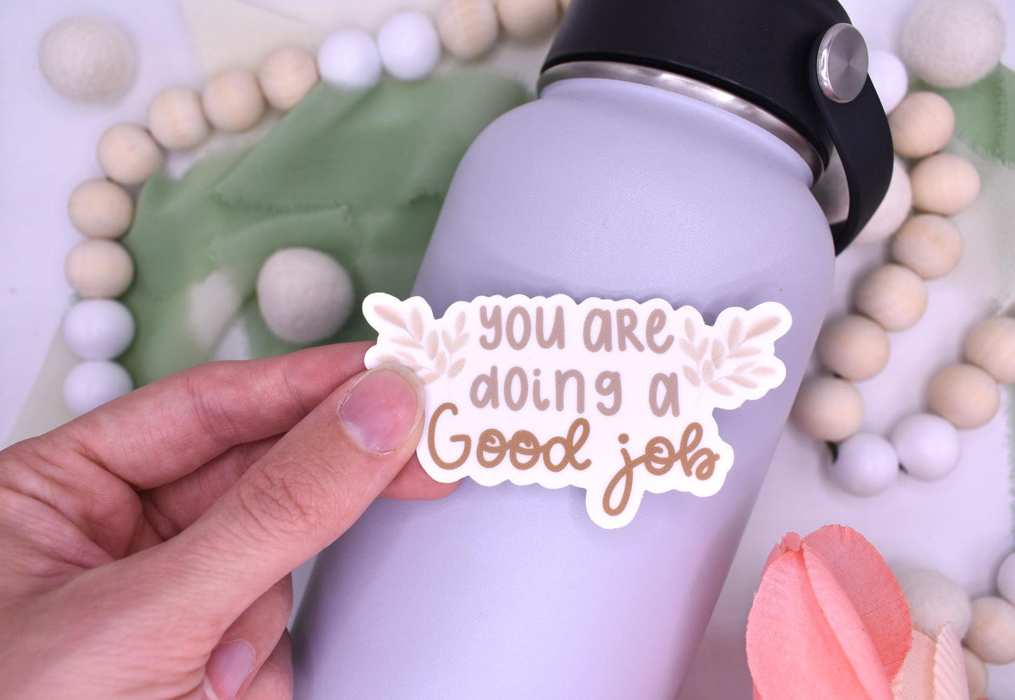 You Are Doing a Good Job Sticker, 3x1.61in