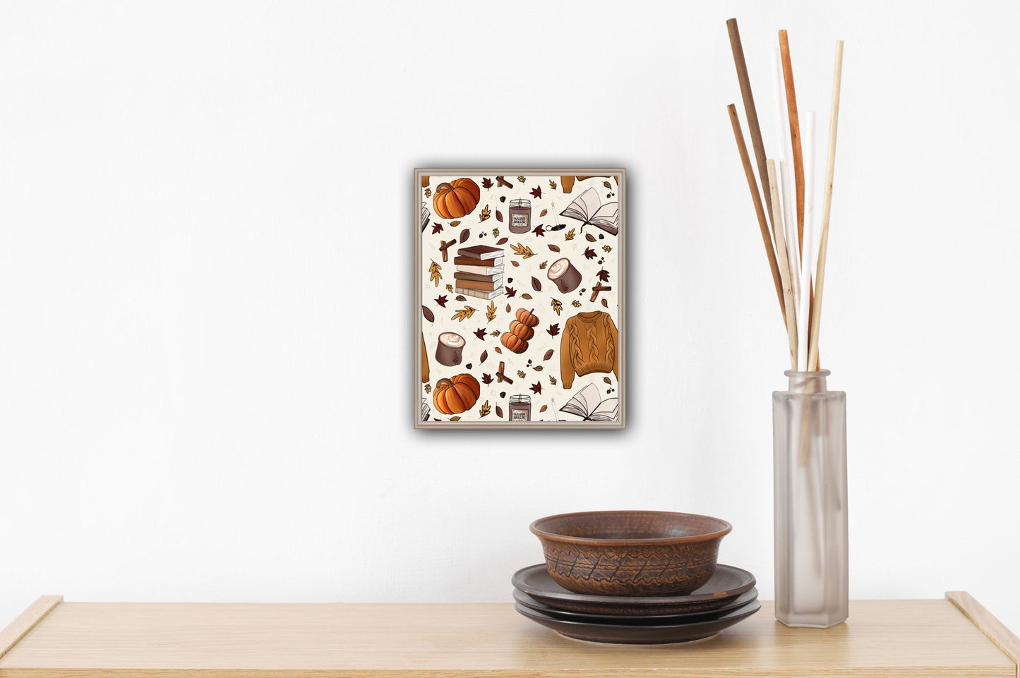 Autumnal Aesthetic Art Print