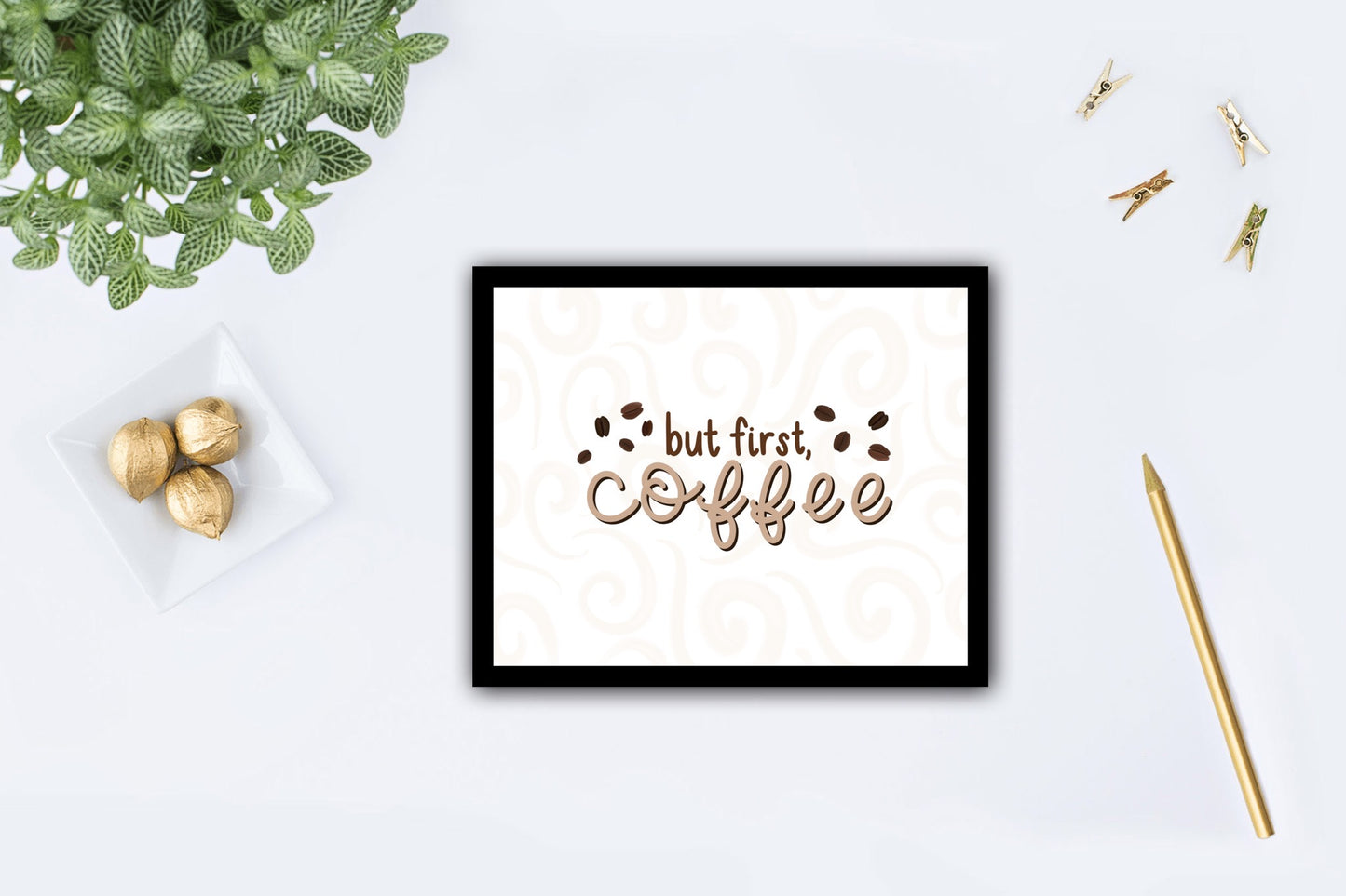 But First Coffee Art Print