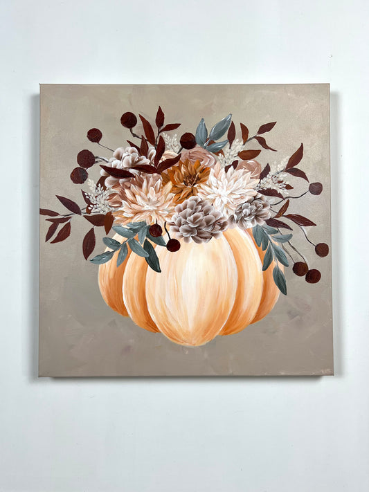 "Nothing Gold Can Stay"- 20x20in Original Painting