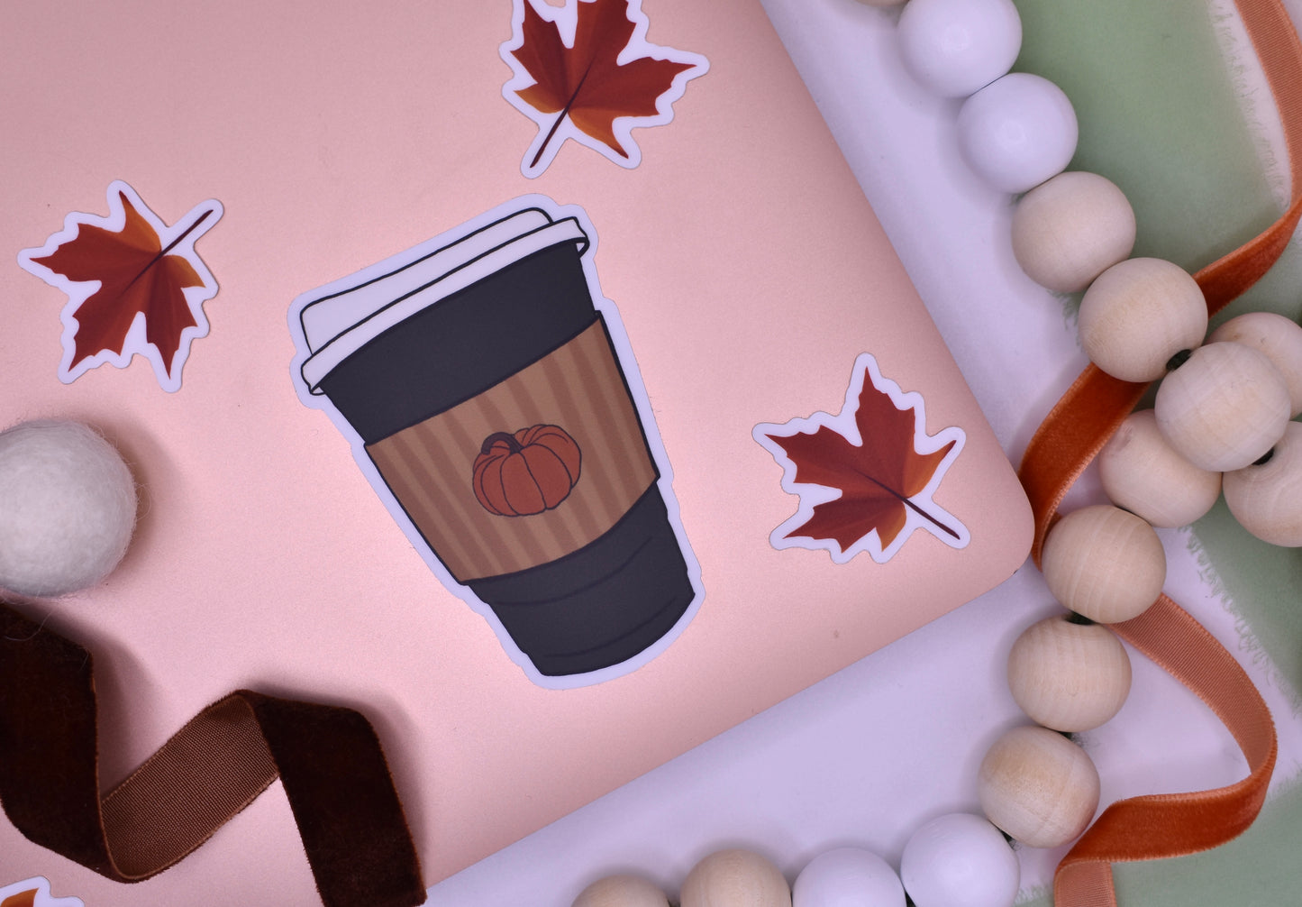 PSL Coffee Sticker, 2.12x3in