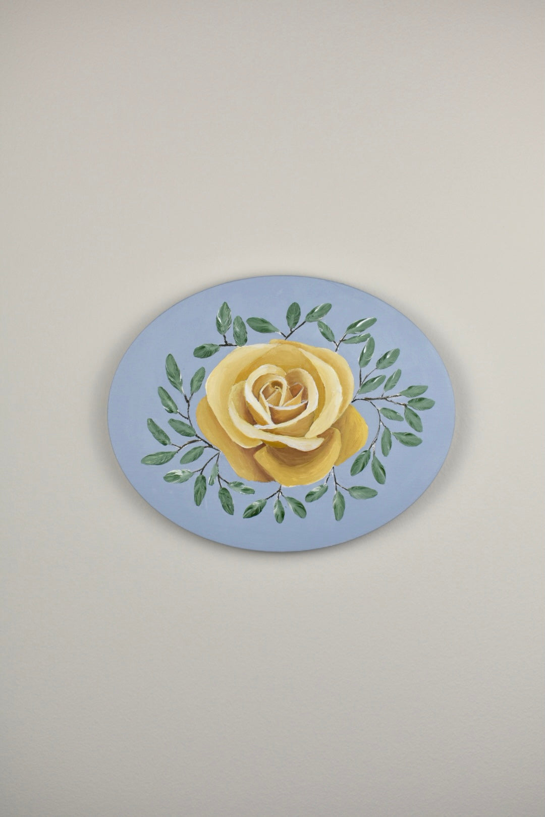 "Rosemary" - 8x10in Original Rose Painting