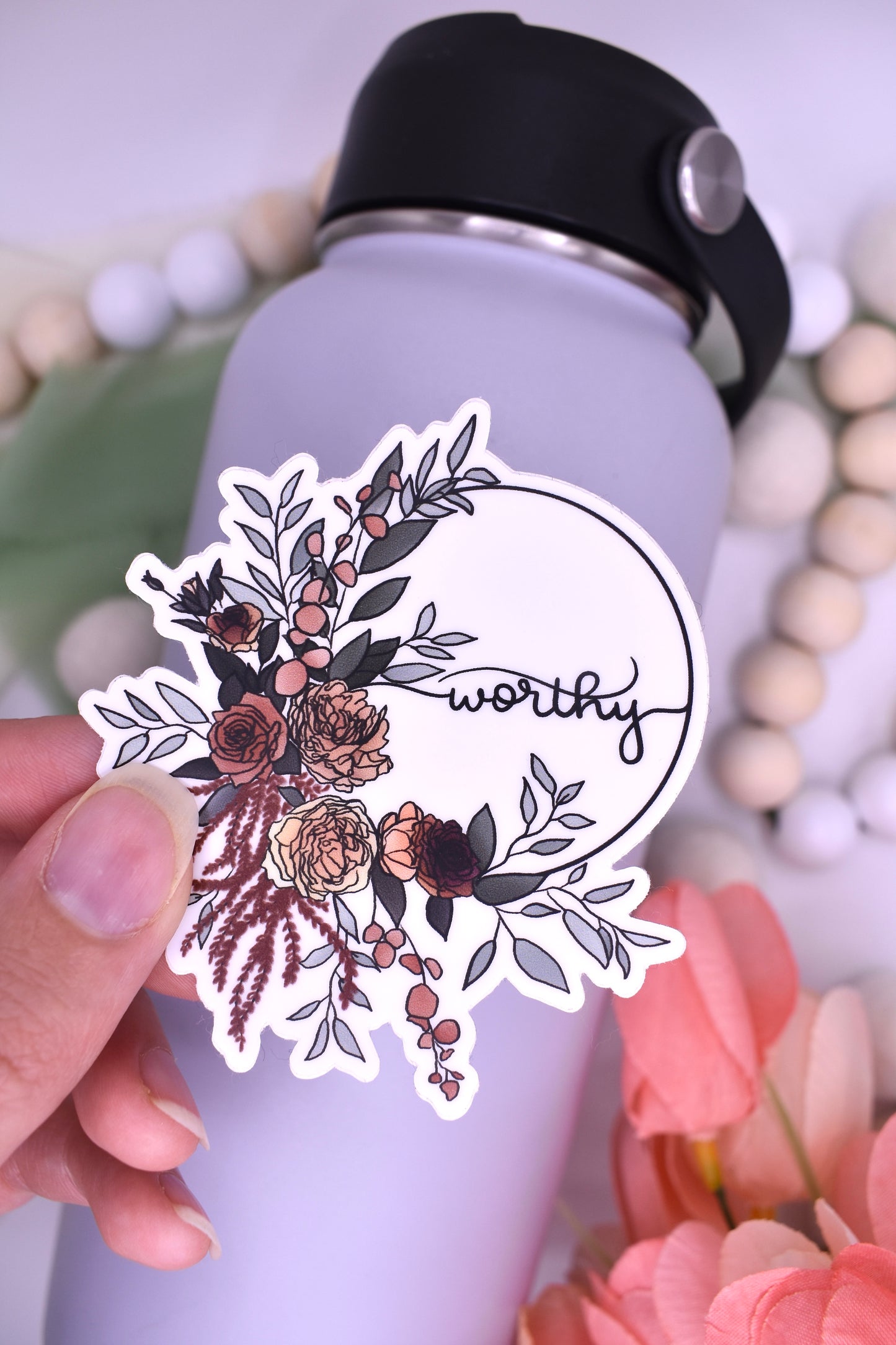 Worthy Wreath, 2.61x3in