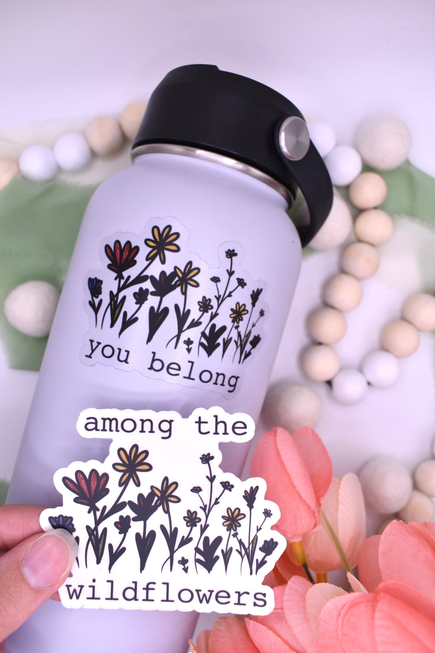 You Belong Sticker, 3x2.16in